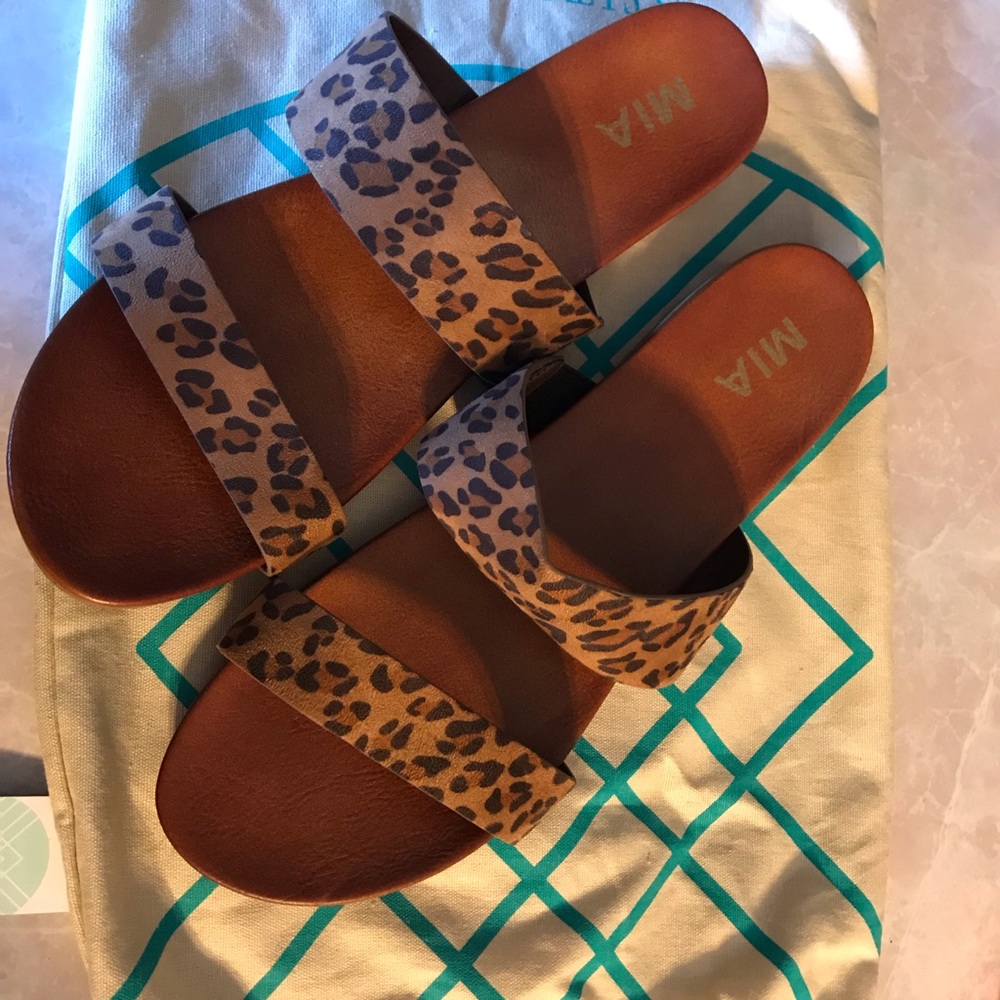 Mia Cheetah Print Sandals